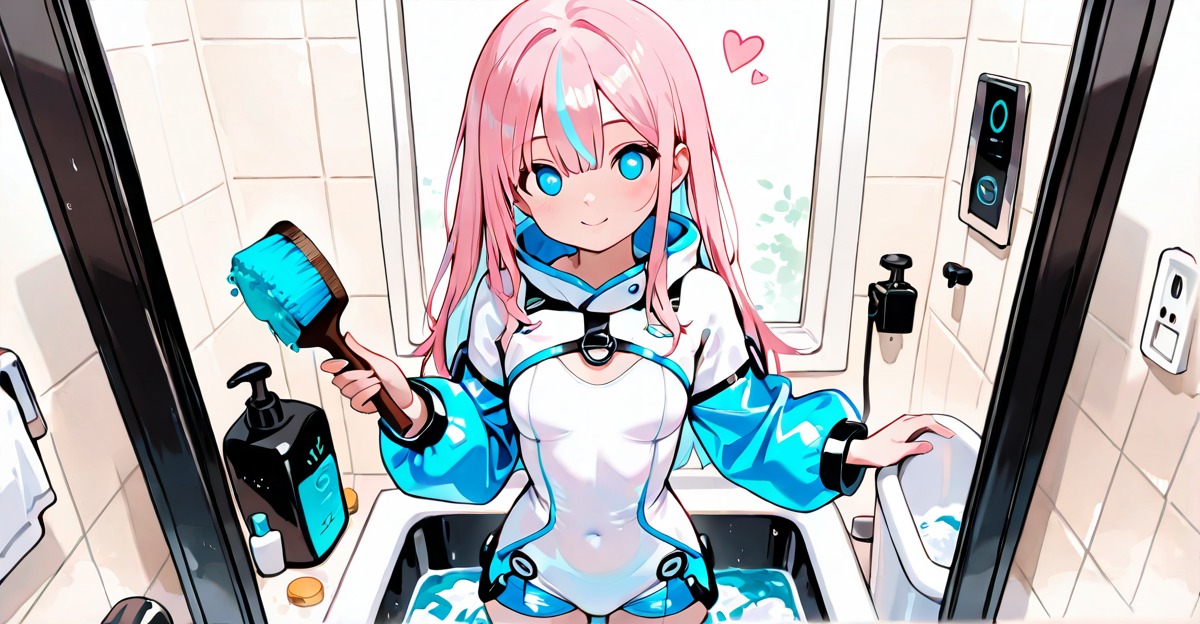 【レビュー】山崎産業 ユニットバスボンくん｜伸縮ロングブラシで浴槽・壁をらくらく掃除