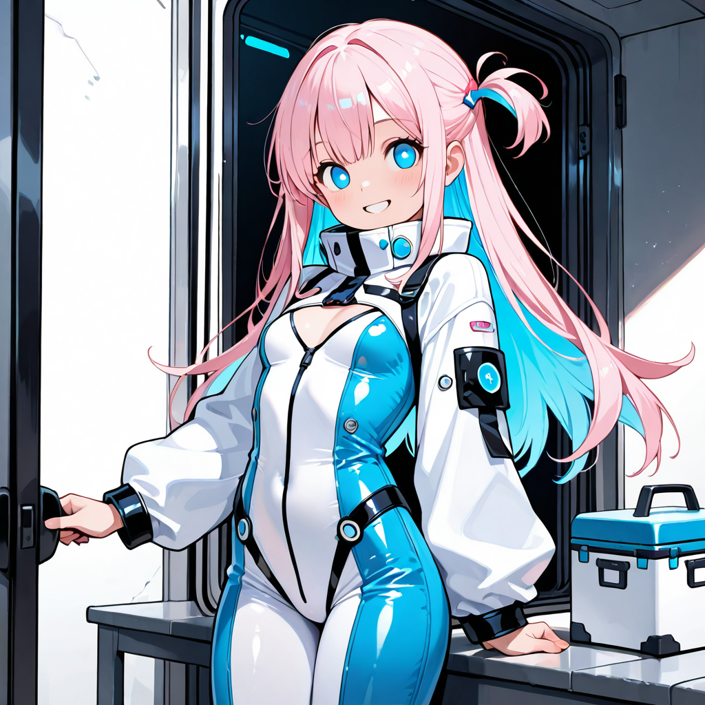 サクラが嬉しそうなイラスト