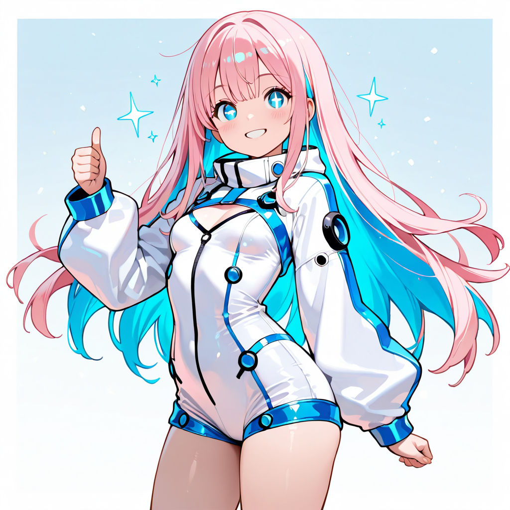 サクラが嬉しそうなイラスト