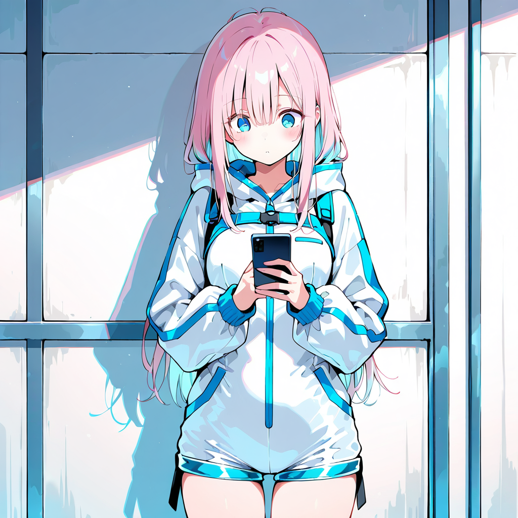 調べ物をしているサクラ