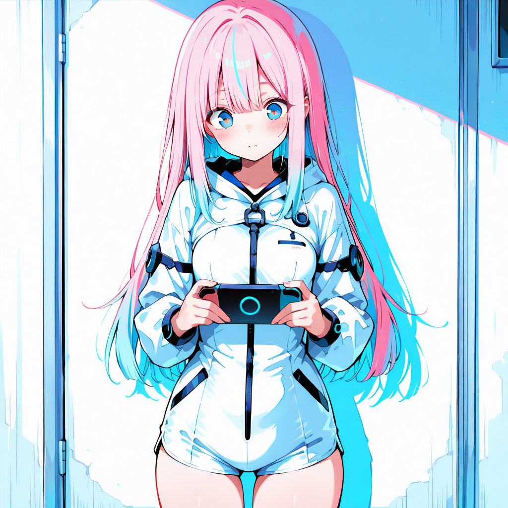 サクラがスペックを解説するイラスト