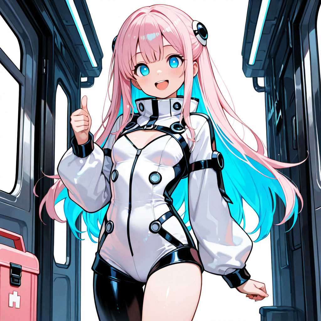 サクラが嬉しそうなイラスト