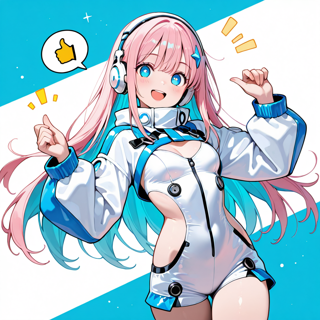 サクラがおすすめを紹介するイラスト