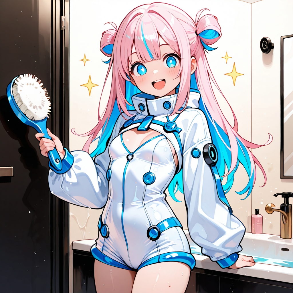 サクラが嬉しそうなイラスト