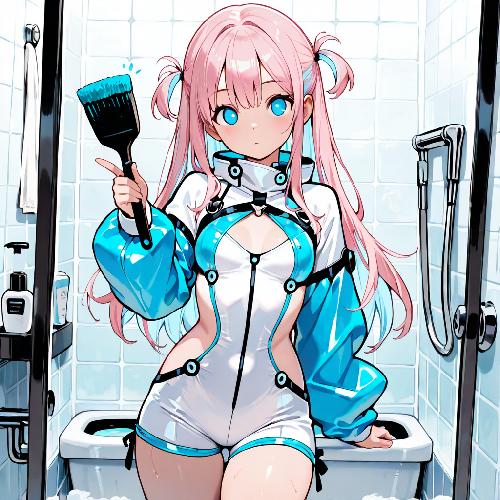 サクラがスペックを解説するイラスト